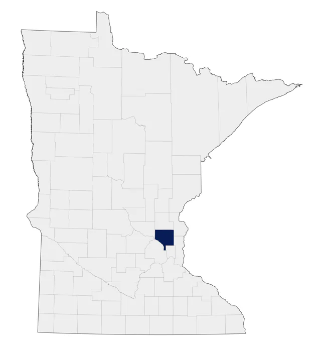 Bar-headed Goose county map