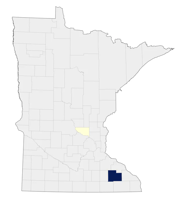 Chuck-will's-widow county map