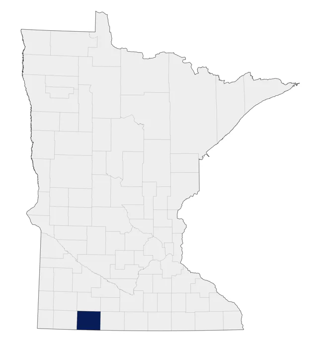 Eskimo Curlew county map