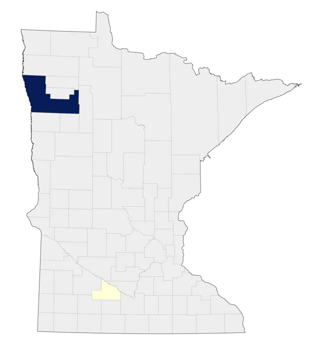 Groove-billed Ani county map