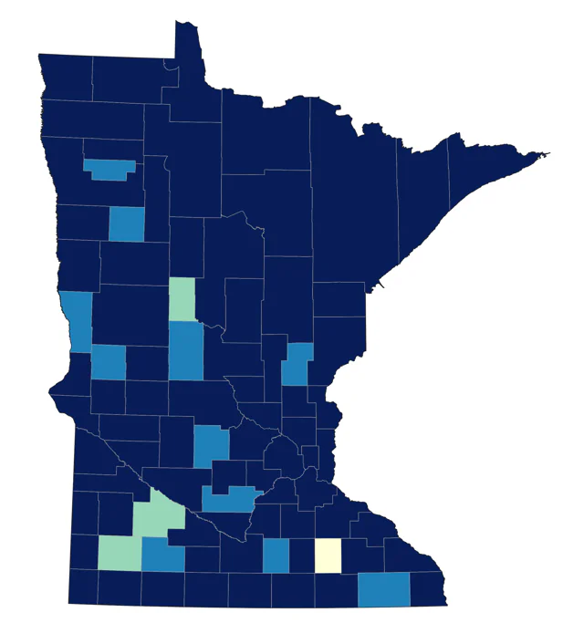 Merlin county map