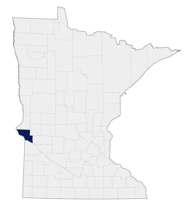 Scarlet Ibis county map