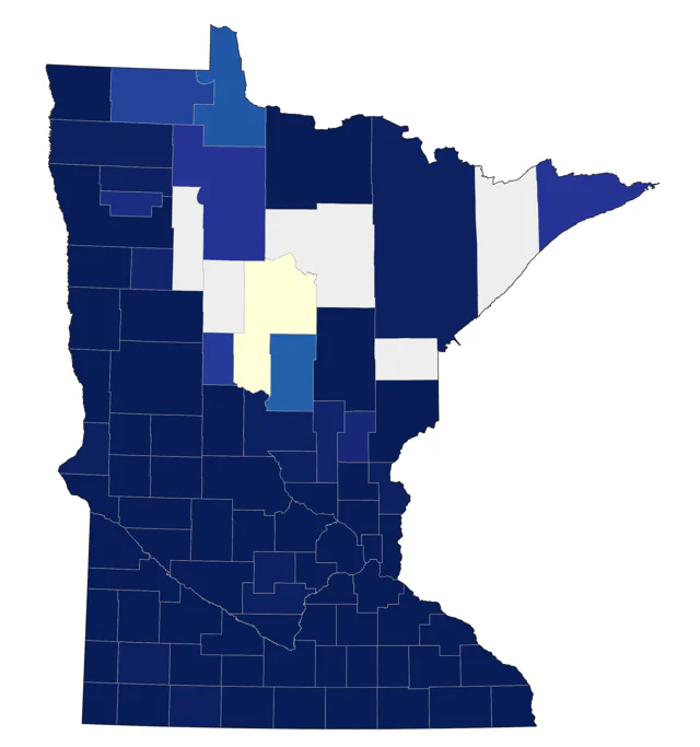 Willow Flycatcher county map