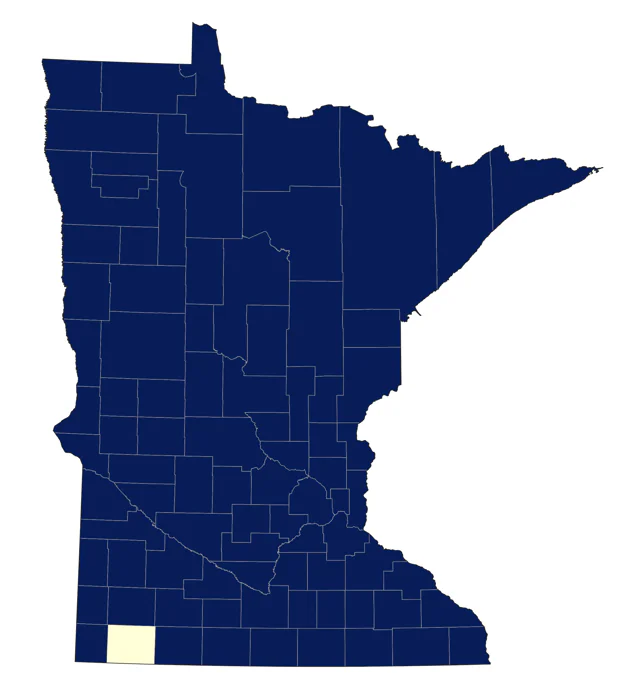 Yellow-bellied Sapsucker county map