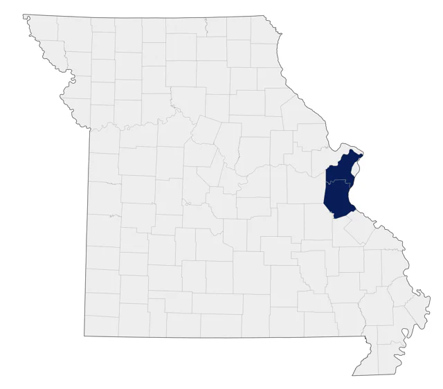 Allen's Hummingbird county map