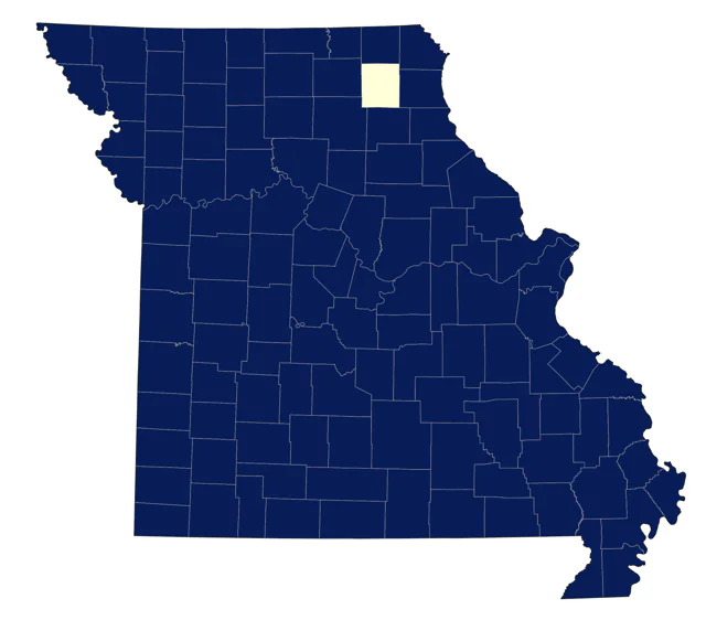 Bald Eagle county map