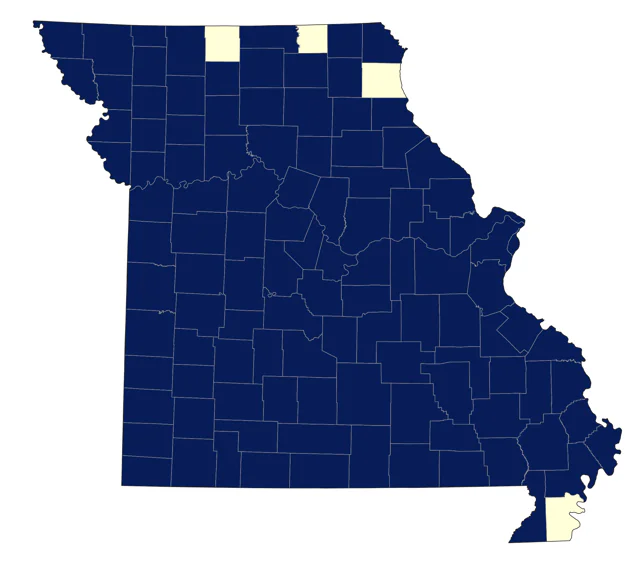Barred Owl county map