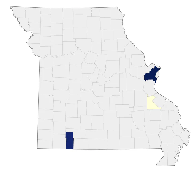 Black-chinned Hummingbird county map