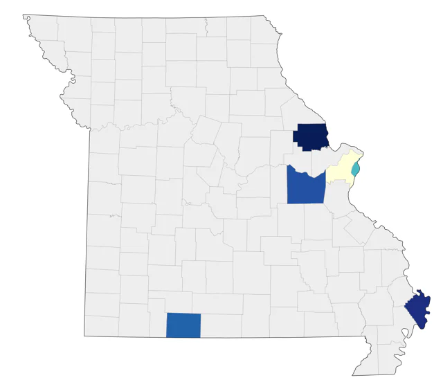 Black Swan county map
