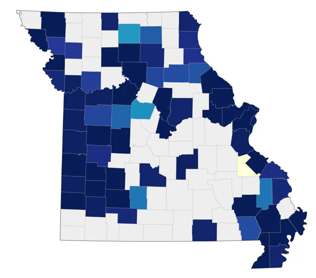 Dunlin county map
