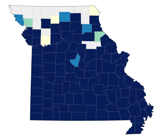 Fish Crow county map