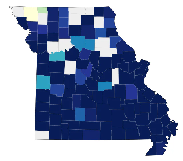 Gray-cheeked Thrush county map