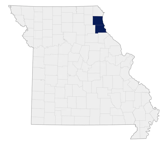 Ivory Gull county map