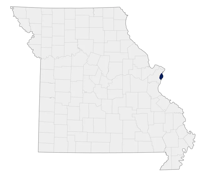 Kirtland's Warbler county map