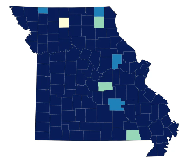 Rock Pigeon county map