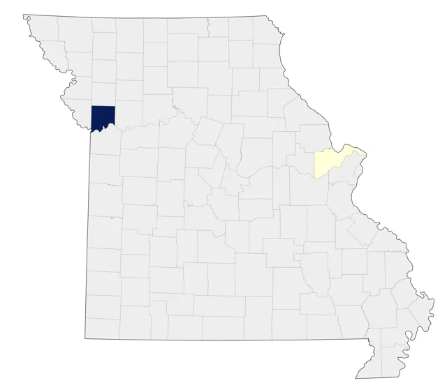 Short-billed Gull county map