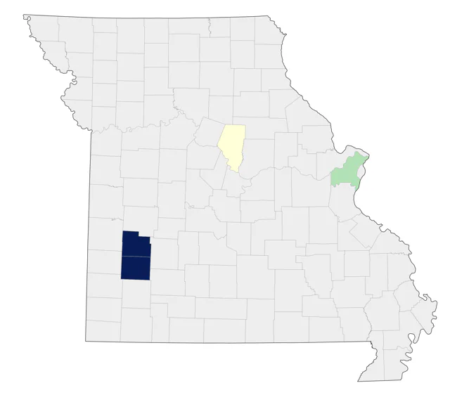 White-tailed Kite county map