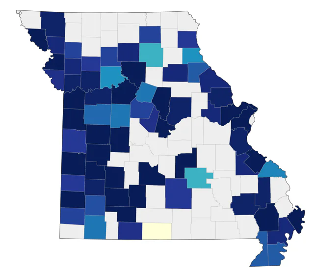 Willet county map
