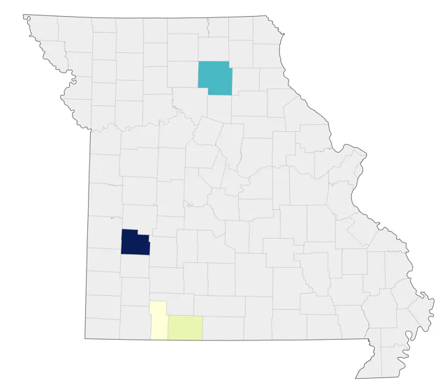 Yellow-billed Loon county map