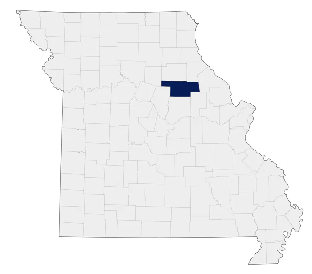 Yellow-billed Pintail county map