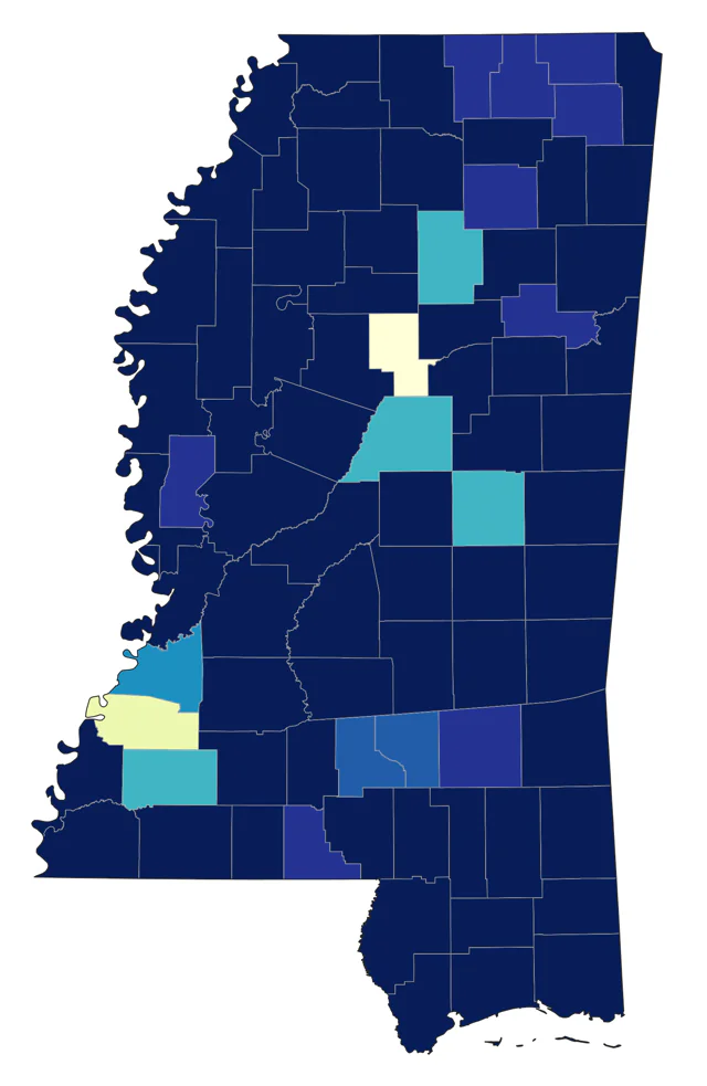 Bald Eagle county map