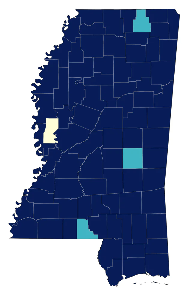 Barn Swallow county map