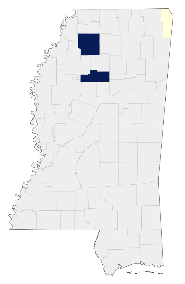 Black-headed Gull county map