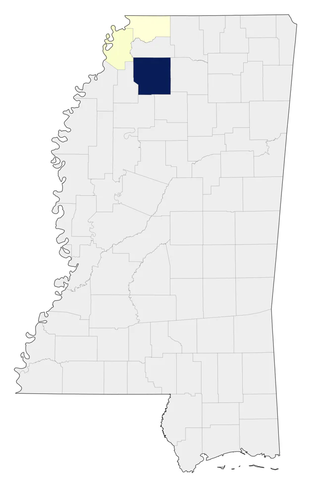 Chestnut-collared Longspur county map