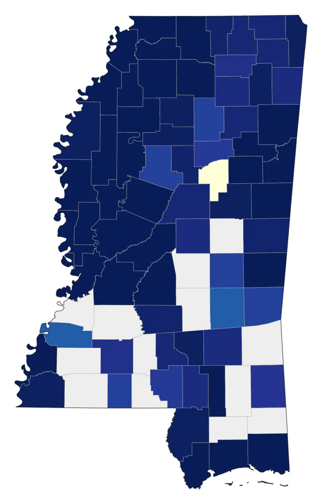 Gadwall county map