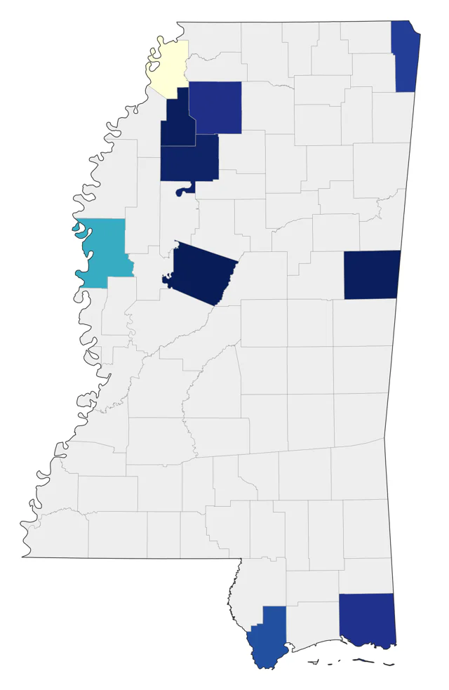Golden Eagle county map