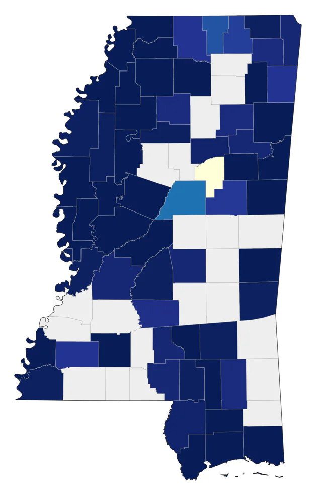Greater Yellowlegs county map