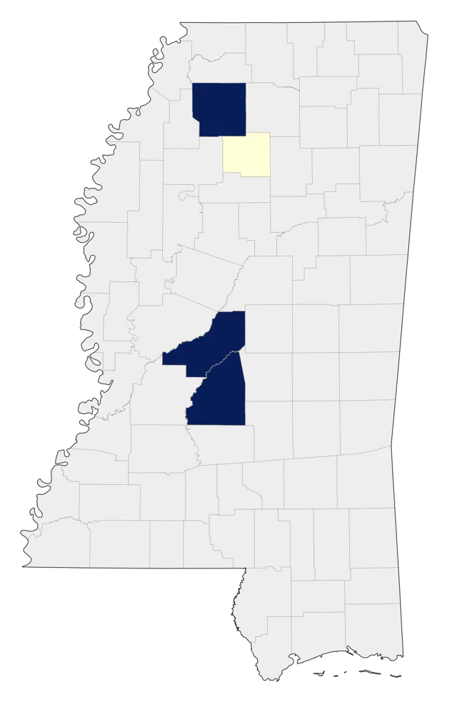 Long-tailed Jaeger county map