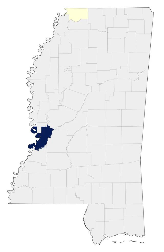 Mexican Violetear county map