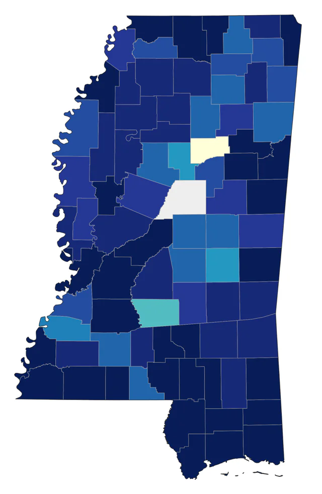 Northern House Wren county map