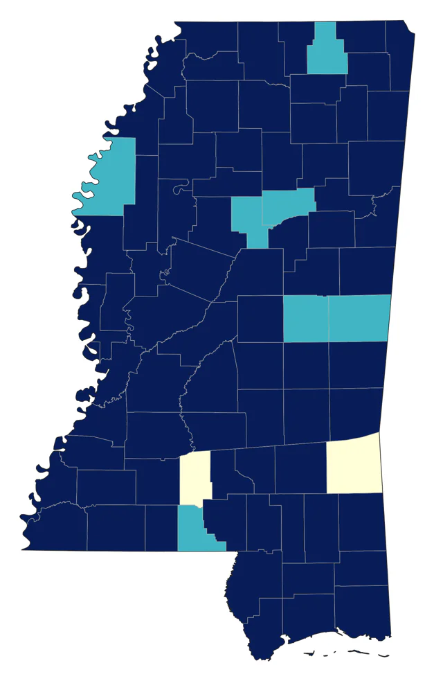 Orchard Oriole county map