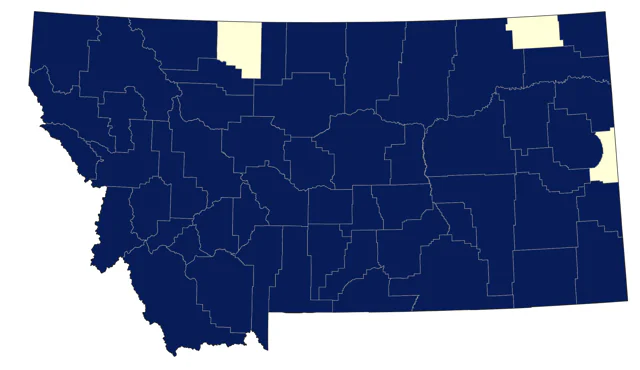 Bald Eagle county map