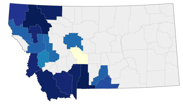Boreal Owl county map