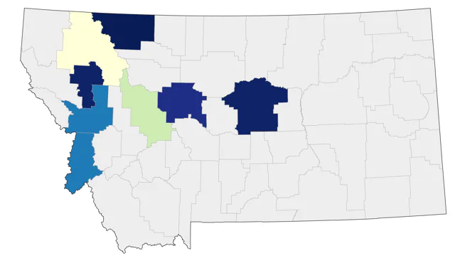 Brambling county map