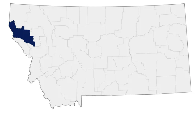 California Scrub-Jay county map
