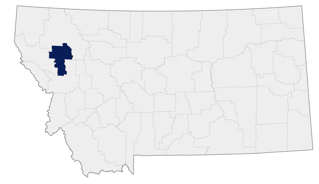 Carolina Wren county map