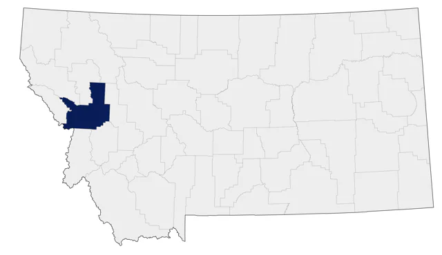 Common Gallinule county map