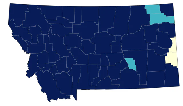 Golden Eagle county map