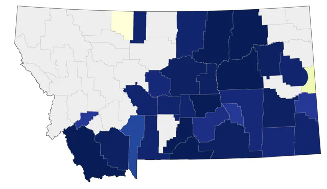 Greater Sage-Grouse county map