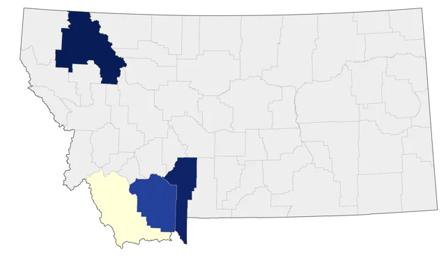 Hooded Oriole county map