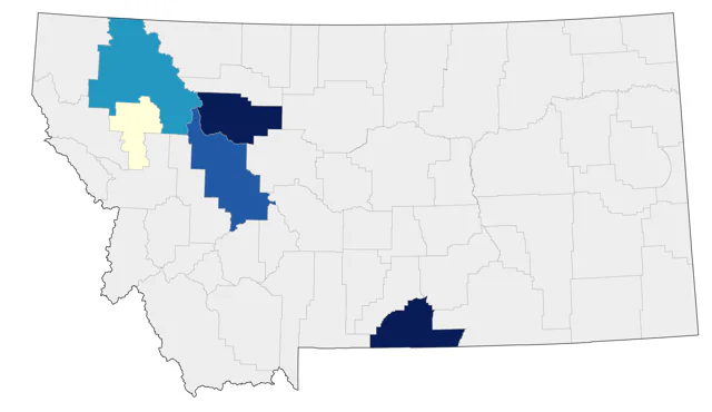 Little Gull county map