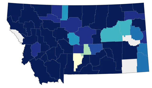 Marsh Wren county map