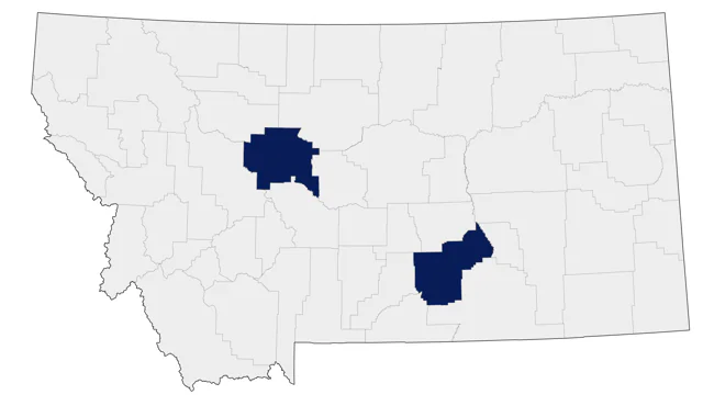 Neotropic Cormorant county map