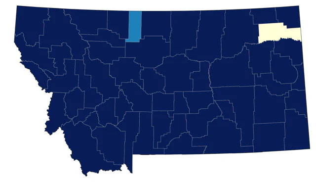 Northern Rough-winged Swallow county map