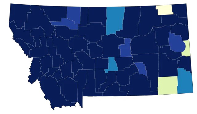 Osprey county map