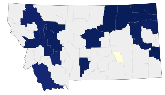 Purple Martin county map